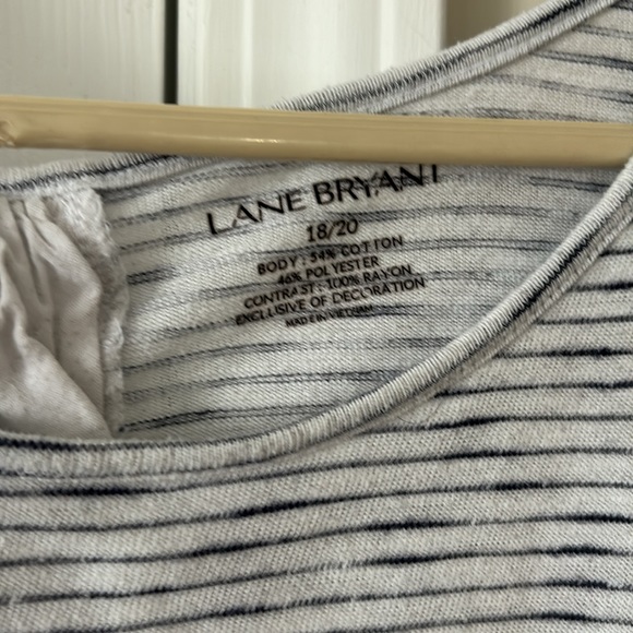 Lane Bryant size 18/20 stripe shirt - Picture 2 of 5